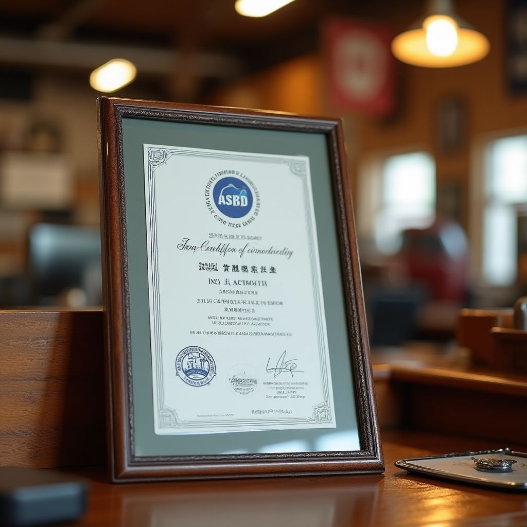 Certificación de calidad ISO